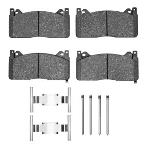 Ford Mustang Brake Pads - Front - R1 Concepts - Performance Sport - `16-`20